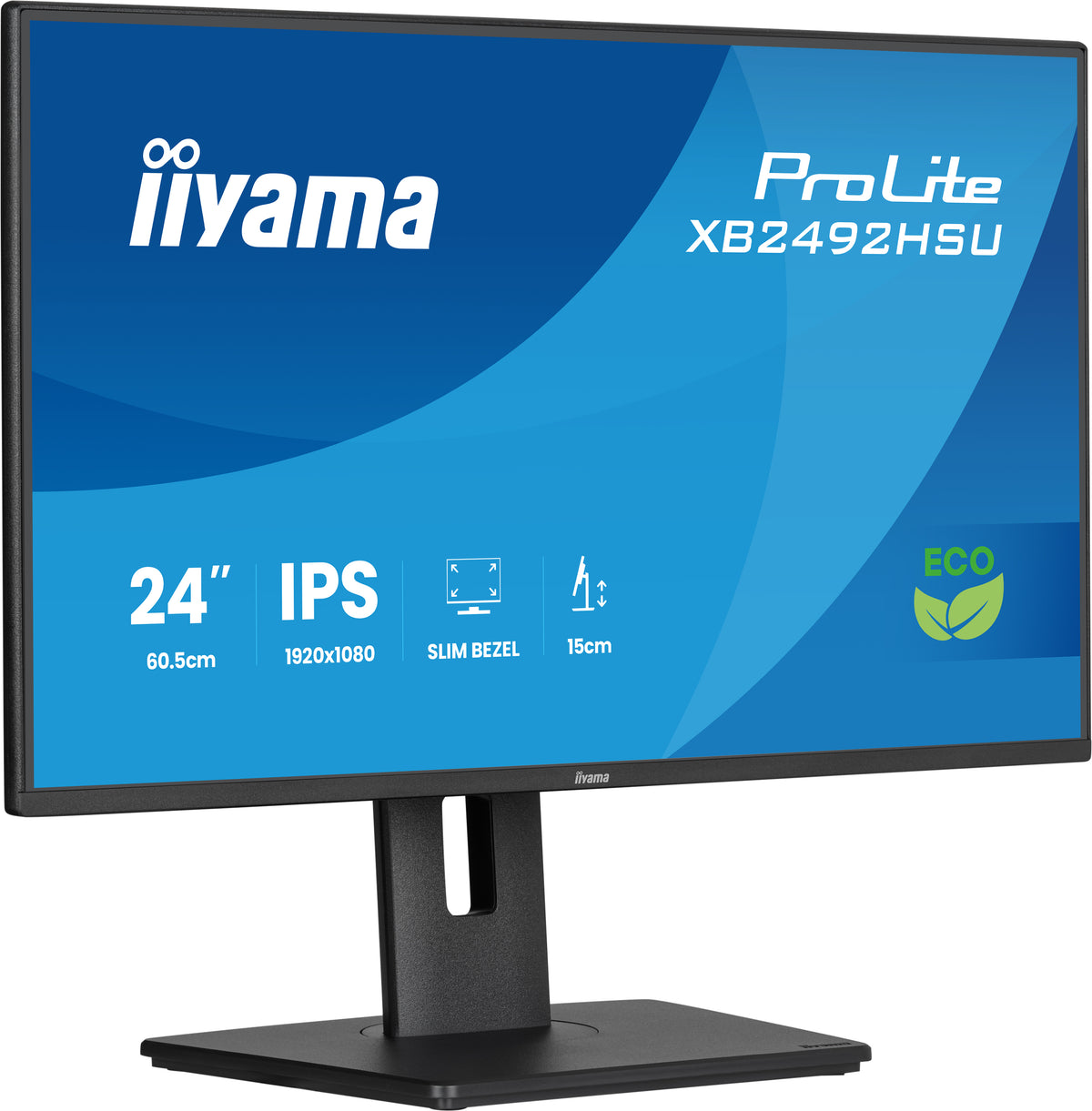 iiyama ProLite XB2492HSU-B1 Computerbildschirm 60,5 cm (23.8") 1920 x 1080 Pixel Full HD LED Schwarz