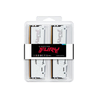 Kingston Technology FURY Beast 32 GB 5600 MT/s DDR5 CL40 DIMM (2er-Kit) White RGB XMP