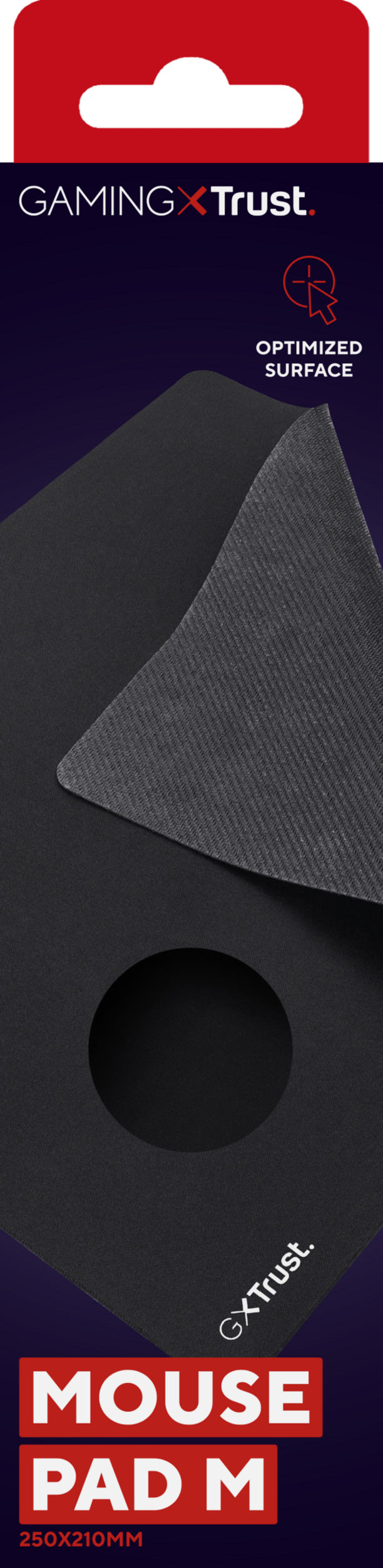 Trust GXT 752 Gaming-Mauspad Schwarz