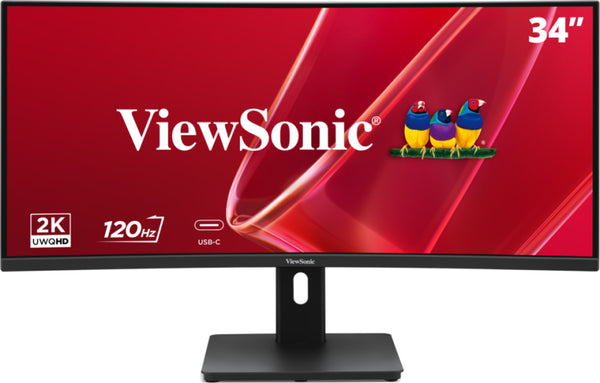 Monitor PC Viewsonic VA VA3420C-2 86,4 cm (34") 3440 x 1440 Pixel UltraWide Quad HD LED Nero