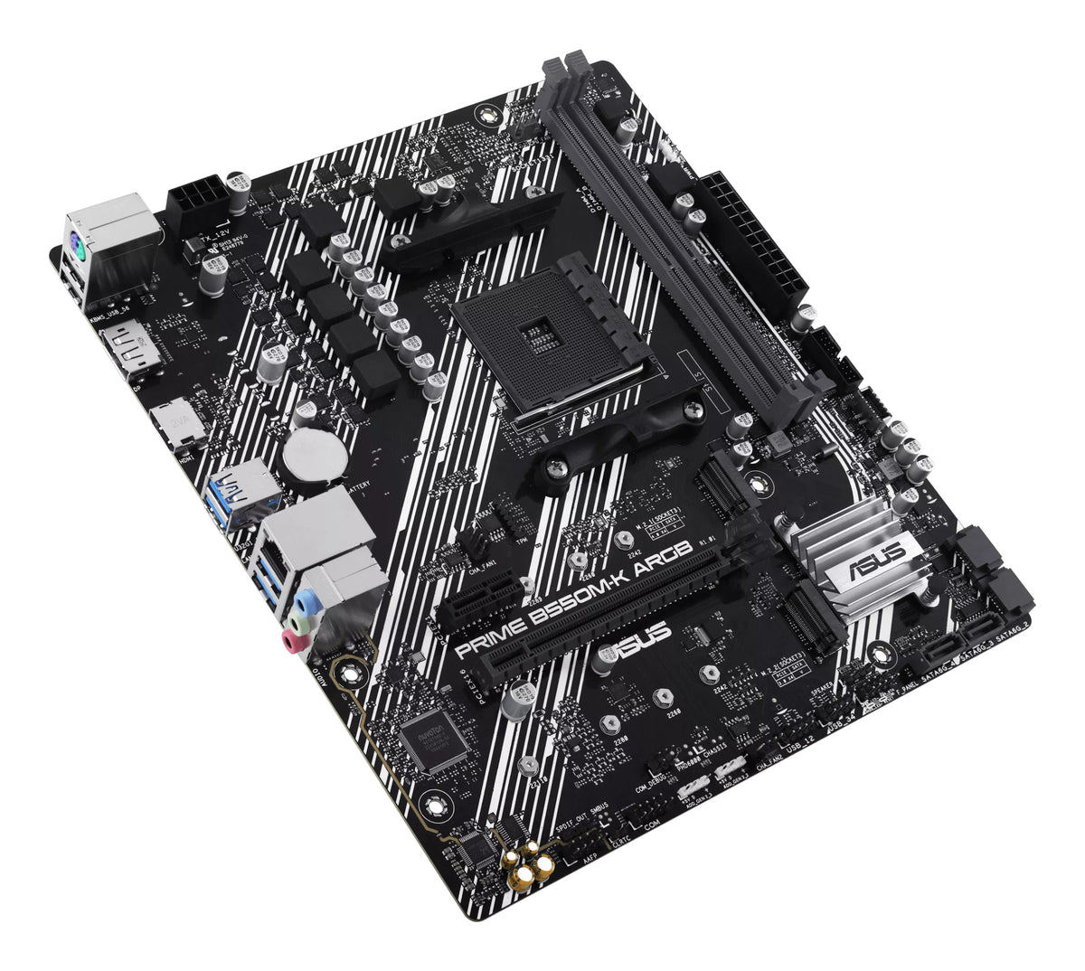 ASUS PRIME B550M-K ARGB AMD B550 Sockel AM4 micro ATX