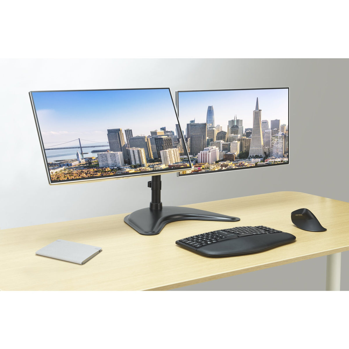 Kensington SmartFit Ergo Freistehender Dual Monitorarm