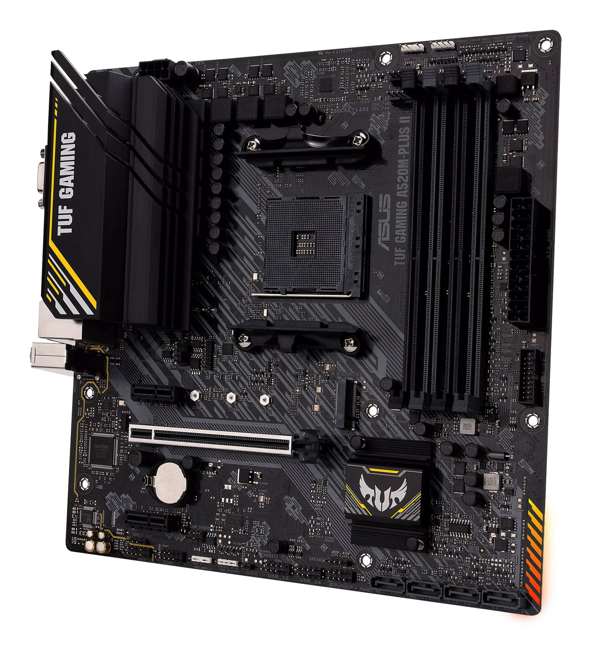 ASUS TUF GAMING A520M-PLUS II AMD A520 Sockel AM4 micro ATX