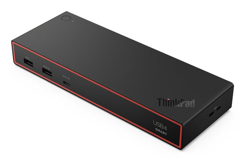 Lenovo ThinkPad USB4 Smart Dock 5500 with 135W Adapter Kabelgebunden Schwarz