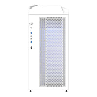 GIGABYTE C301GW Computer-Gehäuse Midi Tower Weiß