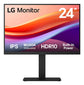 LG 24BA55W-B Computerbildschirm 61 cm (24") 1920 x 1200 Pixel WUXGA Schwarz