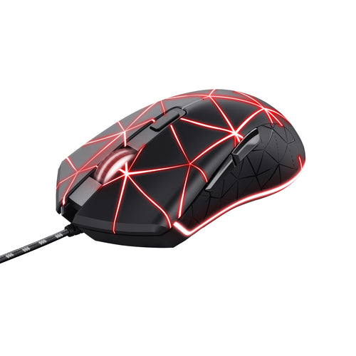 Trust GXT 133 Locx Maus Gaming rechts USB Typ-A Optisch 4000 DPI