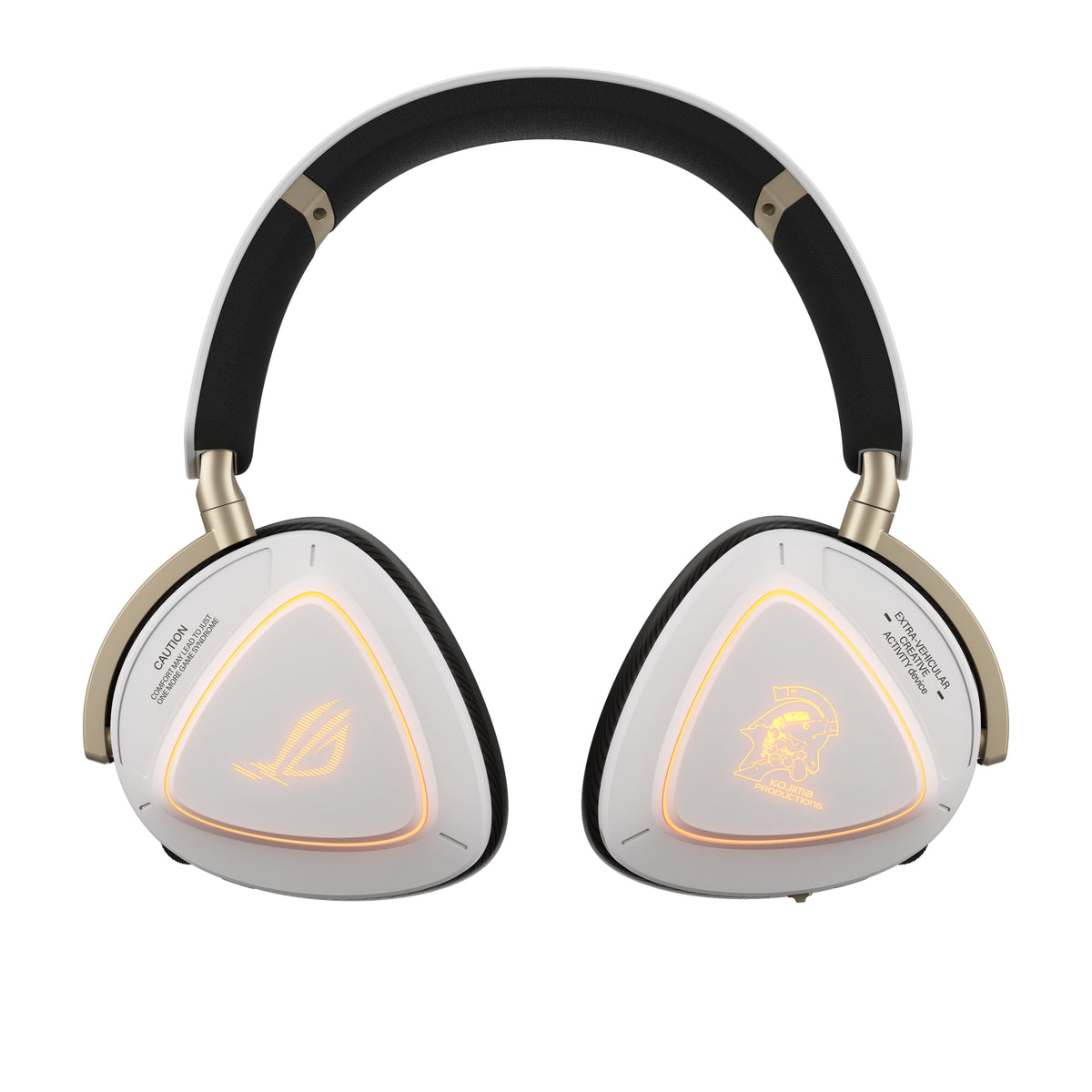 ASUS ROG Delta II-KJP Kopfhörer Verkabelt & Kabellos Kopfband Gaming Bluetooth Schwarz, Weiß