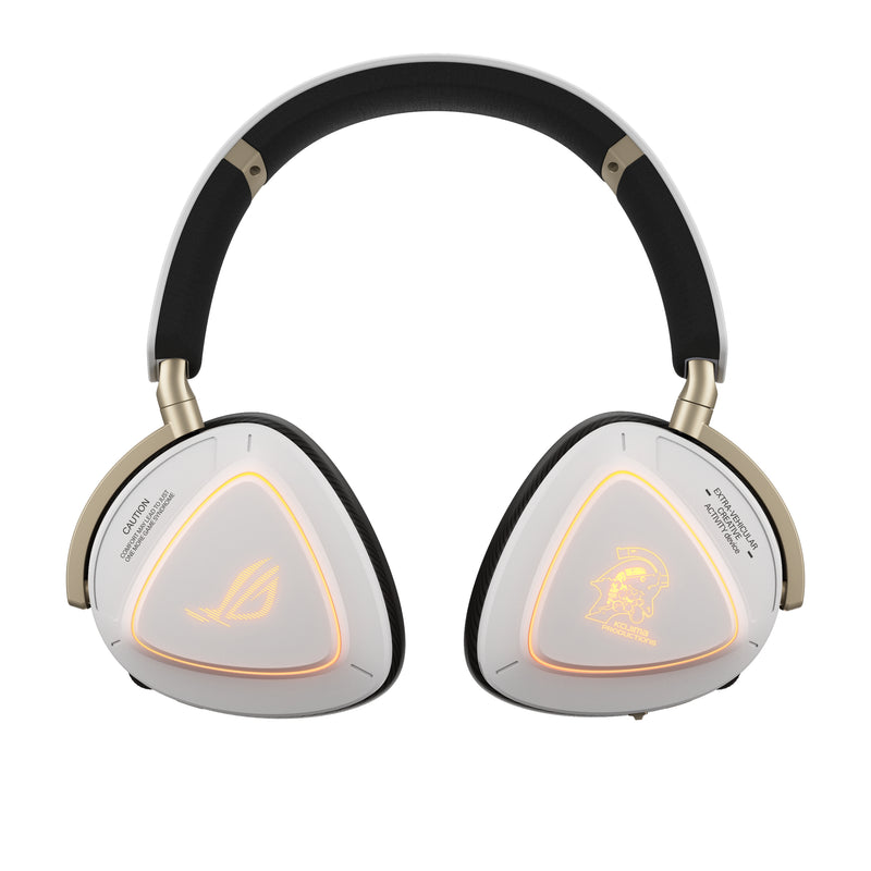 ASUS ROG Delta II-KJP Kopfhörer Verkabelt & Kabellos Kopfband Gaming Bluetooth Schwarz, Weiß