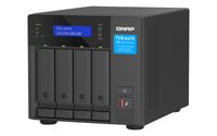QNAP TVS-H474 NAS Tower Intel® Core™ i3 i3-12100 8 GB DDR4 0 TB QuTS hero Schwarz