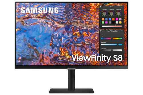 Samsung S80PB Computerbildschirm 68,6 cm (27") 3840 x 2160 Pixel 4K Ultra HD LCD Schwarz