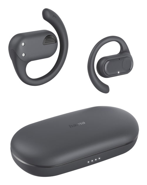 Hama Spirit Open Kopfhörer True Wireless Stereo (TWS) im Ohr Anrufe/Musik Bluetooth Schwarz