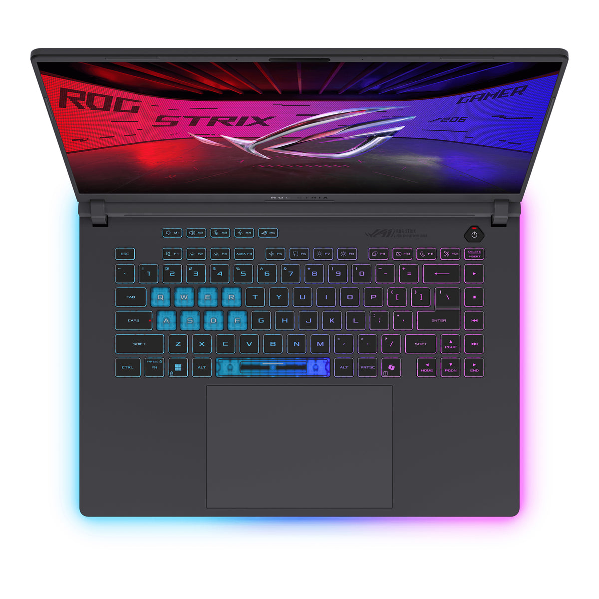 ASUS ROG Strix G16 G615LW-RV084W Intel Core Ultra 9 275HX Laptop 40,6 cm (16") WUXGA 64 GB DDR5-SDRAM 2 TB SSD NVIDIA GeForce RTX 5080 Wi-Fi 7 (802.11be) Windows 11 Home Schwarz, Grau