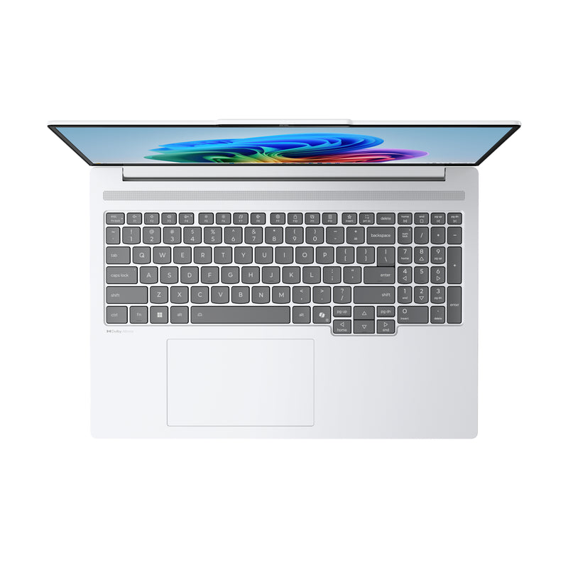 Lenovo IdeaPad Pro 5 16IPH11 Copilot+ PC Intel Core Ultra 9 386H Laptop 40,6 cm (16") 2.8K 32 GB LPDDR5x-SDRAM 1 TB SSD NVIDIA GeForce RTX 5060 Wi-Fi 7 (802.11be) Windows 11 Pro Deutsch Weiß