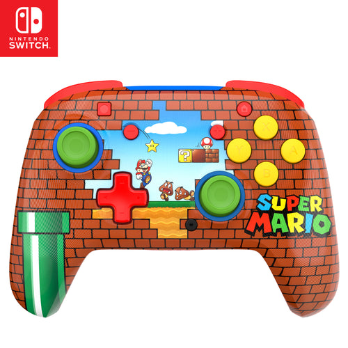Turtle Beach Rematch Wireless Controller: Mario Bricks Reveal – Offiziell Lizenziert von Nintendo für Nintendo Switch 2 und 1 - C Button nicht vorhanden