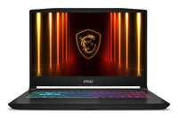 MSI Katana 15 HX B14WFK-487 Intel® Core™ i7 i7-14650HX Laptop 39,6 cm (15.6") Full HD 16 GB DDR5-SDRAM 512 GB SSD NVIDIA GeForce RTX 5060 Wi-Fi 6E (802.11ax) Windows 11 Home Schwarz