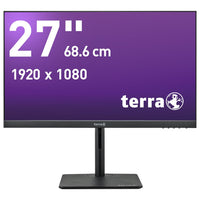 TERRA LCD/LED 2727W HA V3 IPS black HDMI/DP/USB-C