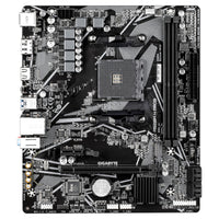 GIGABYTE A520M H ARGB Motherboard – Supports AMD Ryzen 5000 Processors, up to 5100 MHz DDR4 (OC), PCIe 3.0 x4 M.2, 1GbE LAN, USB 3.2 Gen 1