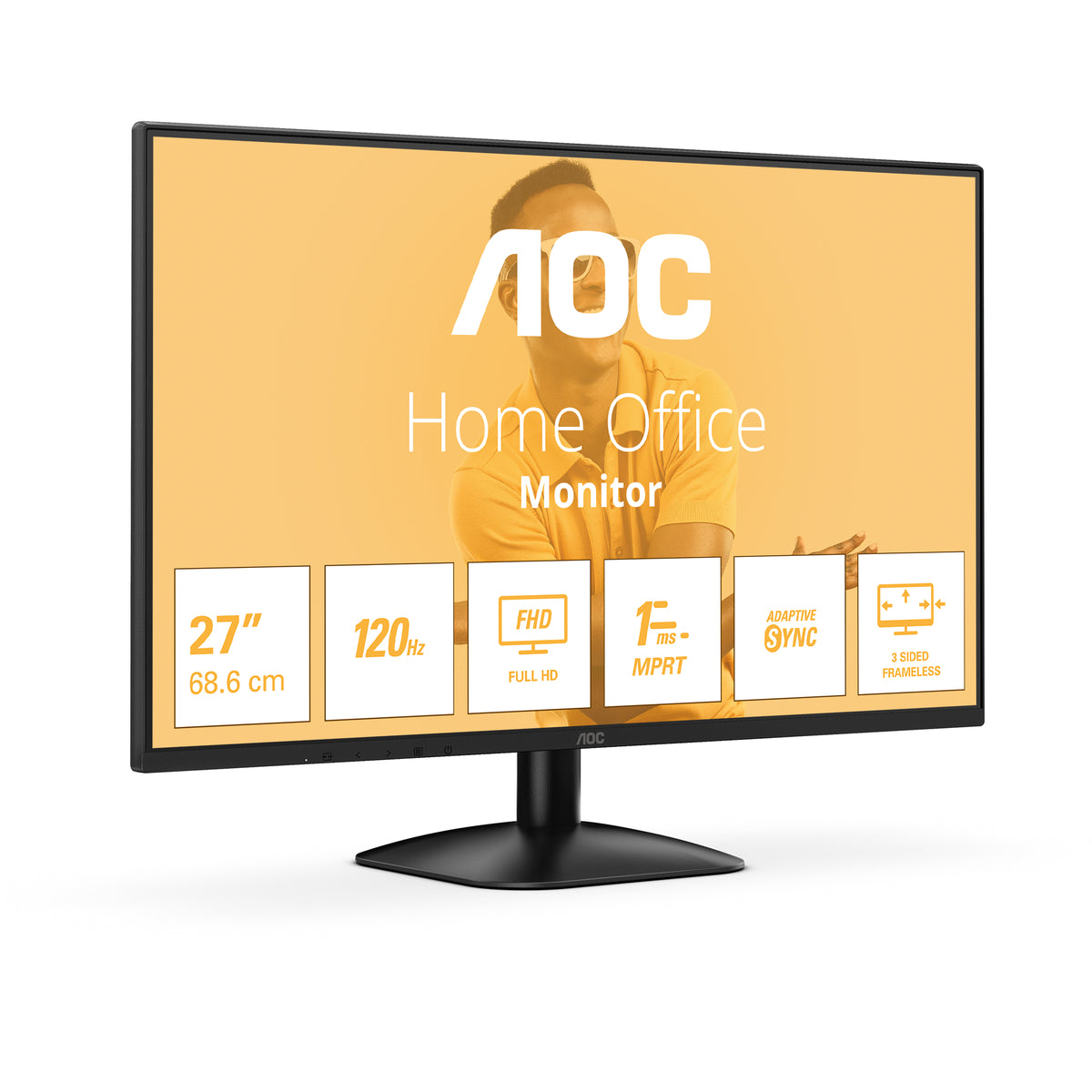 AOC B3 27B31H Computerbildschirm 68,6 cm (27") 1920 x 1080 Pixel Full HD Schwarz