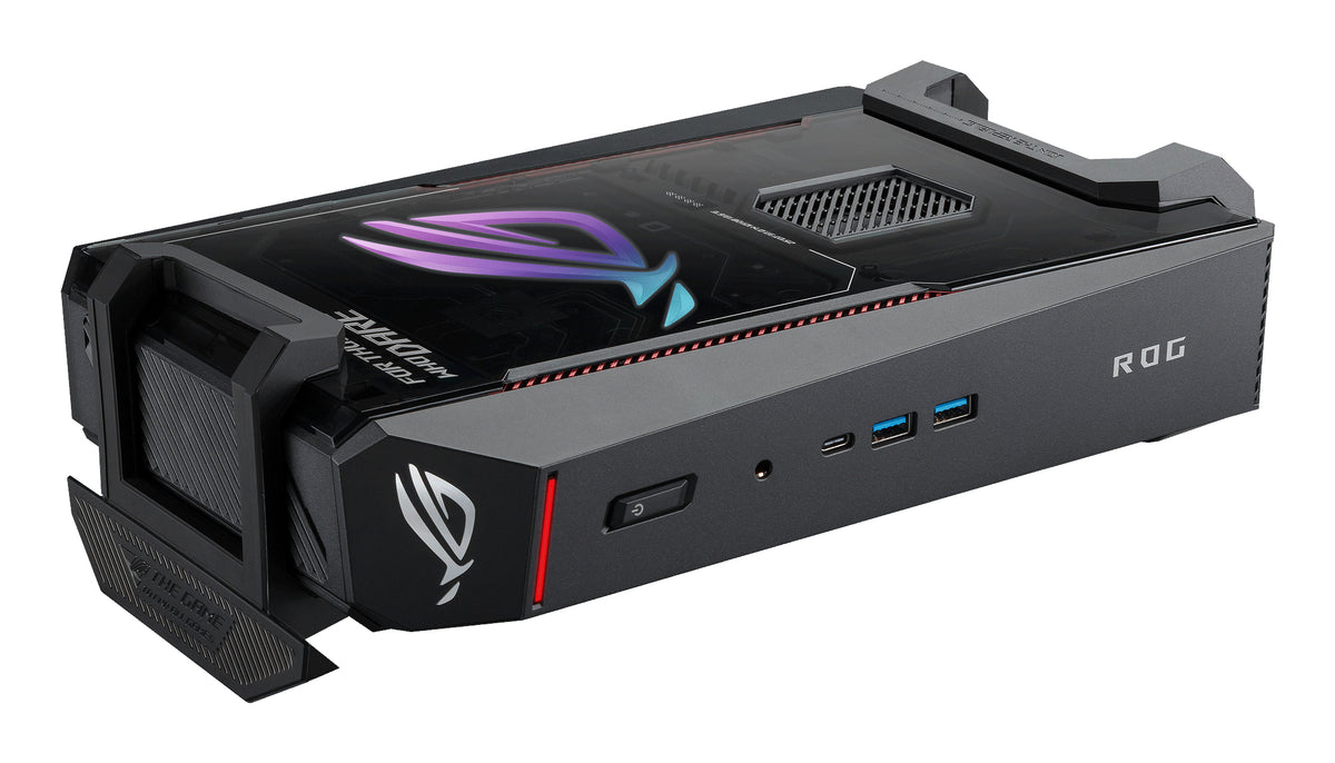 ASUS ROG RNUC16JNK9X28AA2 Intel Core Ultra 9 290HX Plus 32 GB DDR5-SDRAM 2 TB SSD NVIDIA GeForce RTX 5080 Windows 11 Home Mini PC Mini-PC Schwarz