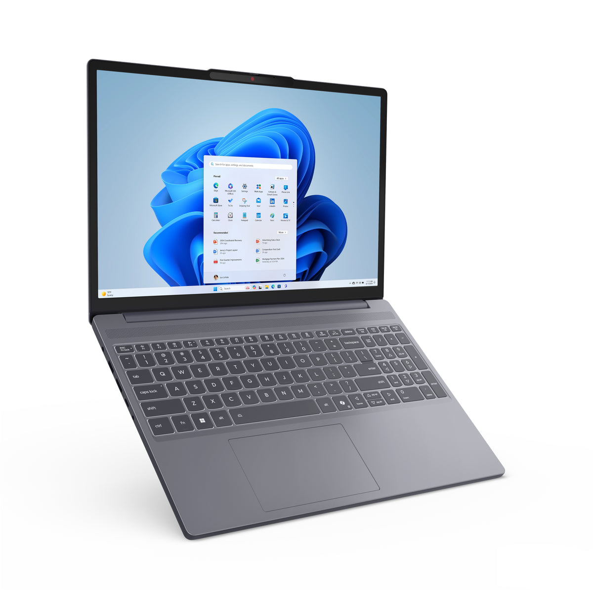 Lenovo IdeaPad Slim 3 15IRH10 Intel® Core™ i5 i5-13420H Laptop 38,9 cm (15.3") WUXGA 16 GB DDR5-SDRAM 512 GB SSD Wi-Fi 7 (802.11be) Windows 11 Home Deutsch Grau