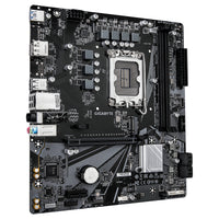 GIGABYTE H610M D3W WIFI6 Mainboard - Unterstützt Intel Core Prozessoren der 14. Generation, 5+1+1 Phasen VRM, bis zu 5600MHz DDR4, 1xPCIe 3.0 M.2, Wi-Fi 6, 1GbE LAN, USB 3.2 Gen 1