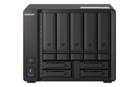 QNAP TS-H973AX NAS Tower Ryzen Embedded V1500B 32 GB DDR4 0 TB QuTS hero Schwarz