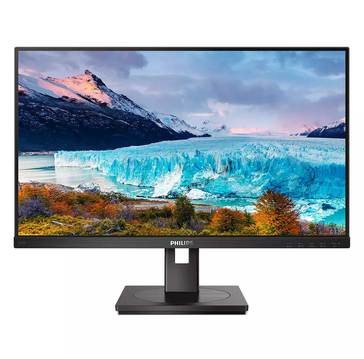 Philips S Line 243S1/00 Computerbildschirm 60,5 cm (23.8") 1920 x 1080 Pixel Full HD LCD Schwarz