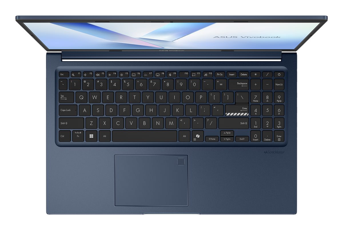 ASUS Vivobook 15 X1504MA-ISSBQ870W Intel Core 5 315 Laptop 39,6 cm (15.6") Full HD 8 GB DDR5-SDRAM 512 GB SSD Wi-Fi 6 (802.11ax) Windows 11 Home Blau