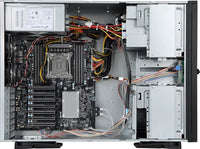 GIGABYTE W281-G40 Schwarz Intel® C422 LGA 2066 (Socket R4)