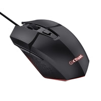 Trust GXT 109 Felox Maus Gaming rechts USB Typ-A Optisch 6400 DPI