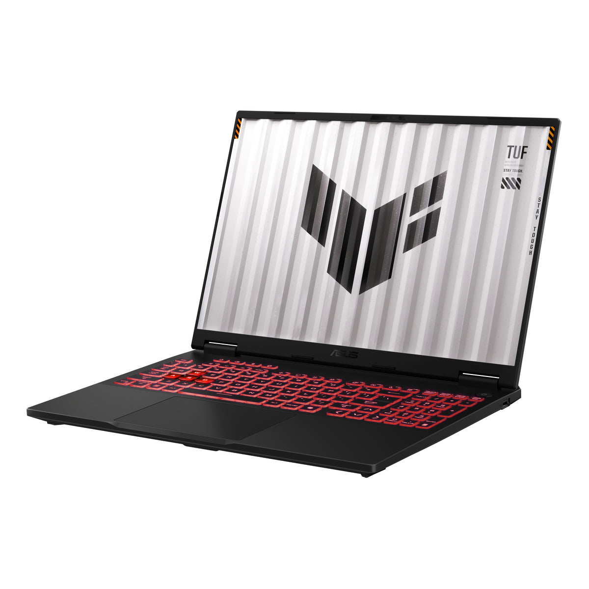 ASUS TUF Gaming A16 FA608WI-QT010W AMD Ryzen AI 9 370 Laptop 40,6 cm (16") WQXGA 16 GB LPDDR5x-SDRAM 1 TB SSD NVIDIA GeForce RTX 4070 Wi-Fi 6E (802.11ax) Windows 11 Home Deutsch Schwarz, Grau