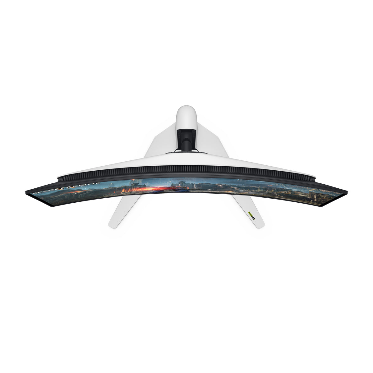 Alienware AW3225QF Computerbildschirm 81,3 cm (32") 3840 x 2160 Pixel 4K Ultra HD QD-OLED Schwarz, Weiß