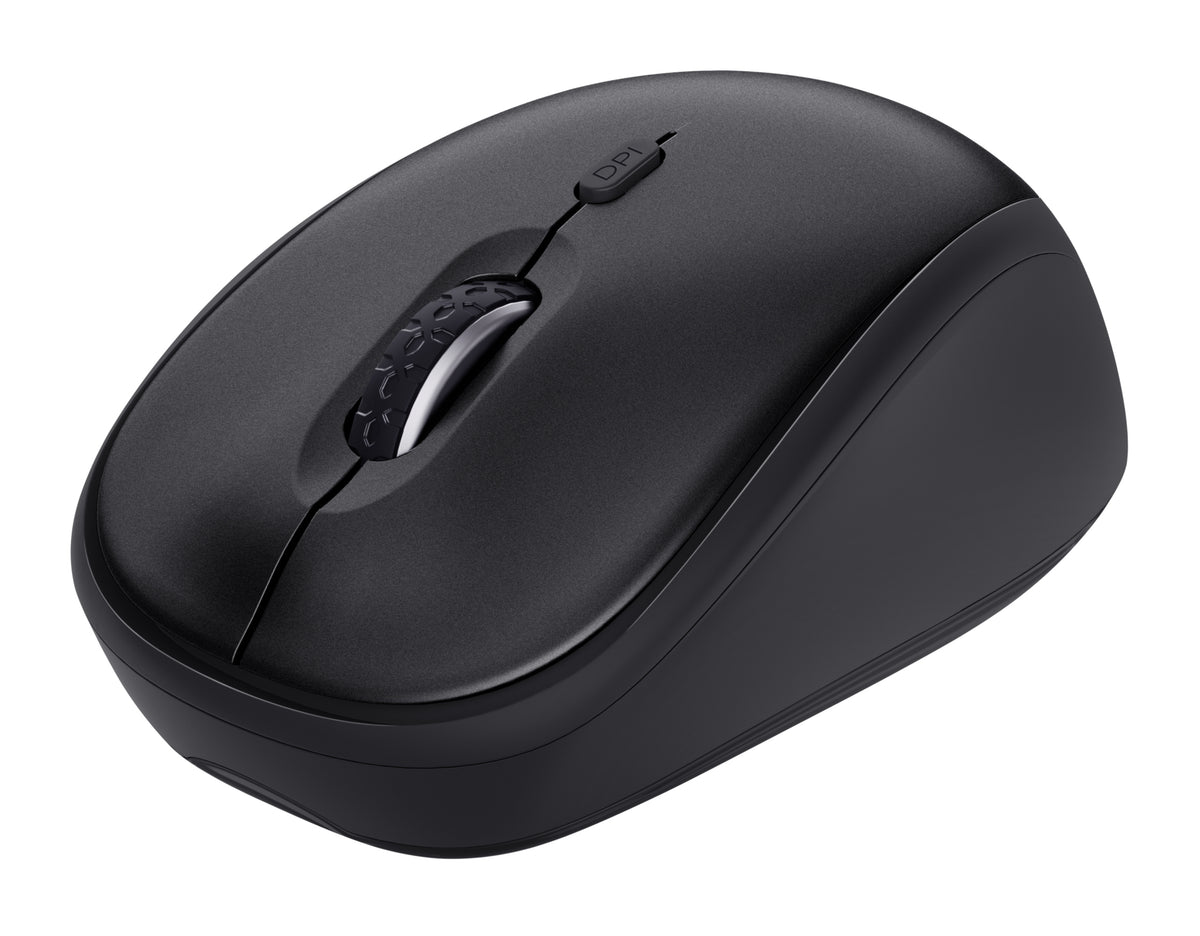 Trust Ody II Tastatur Maus enthalten Büro RF Wireless QWERTZ Deutsch Schwarz