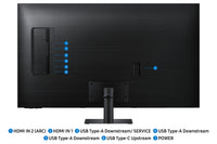 Samsung M7 M70F Computerbildschirm 109,2 cm (43") 3840 x 2160 Pixel 4K Ultra HD LCD Schwarz
