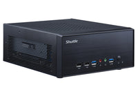 Shuttle XPС slim XPC slim Barebone XH610G2 - S1700, Intel H610, 1xDP, 2xHDMI, 2 PCIe Slots (1x 16X & 1x X1), 2x Intel LAN (1G + 2.5G), 8x USB, 1x 2.5", 3x M.2, 24/7 Dauerbetrieb
