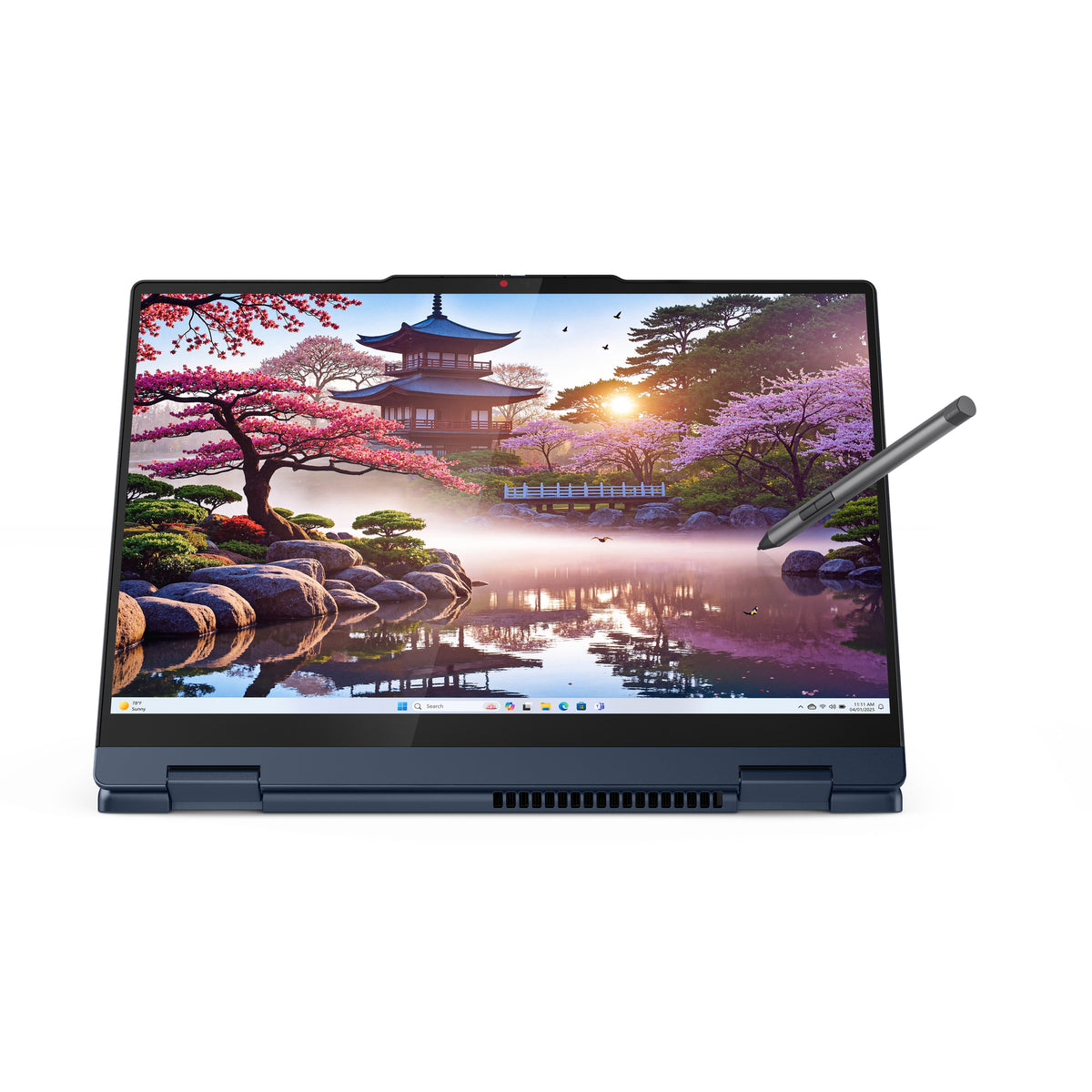 Lenovo IdeaPad 5 2-in-1 14AKP10 Copilot+ PC AMD Ryzen AI 7 350 Hybrid (2-in-1) 35,6 cm (14") Touchscreen WUXGA 16 GB LPDDR5x-SDRAM 1 TB SSD Wi-Fi 7 (802.11be) Windows 11 Home Blau Deutsch
