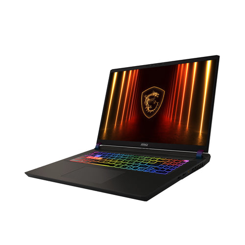 MSI Vector 17 HX AI A2XWHG-041 Intel Core Ultra 9 275HX Laptop 43,2 cm (17") Quad HD+ 32 GB DDR5-SDRAM 2 TB SSD NVIDIA GeForce RTX 5070 Ti Wi-Fi 7 (802.11be) Windows 11 Home Grau