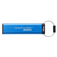 Kingston Technology DataTraveler 2000 4GB USB-Stick USB Typ-A 3.2 Gen 1 (3.1 Gen 1) Blau