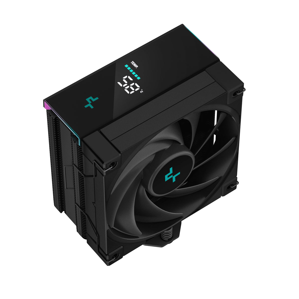 DeepCool AK400 DIGITAL Refroidisseur de processeur par air 12 cm Noir 1 pièce(s)