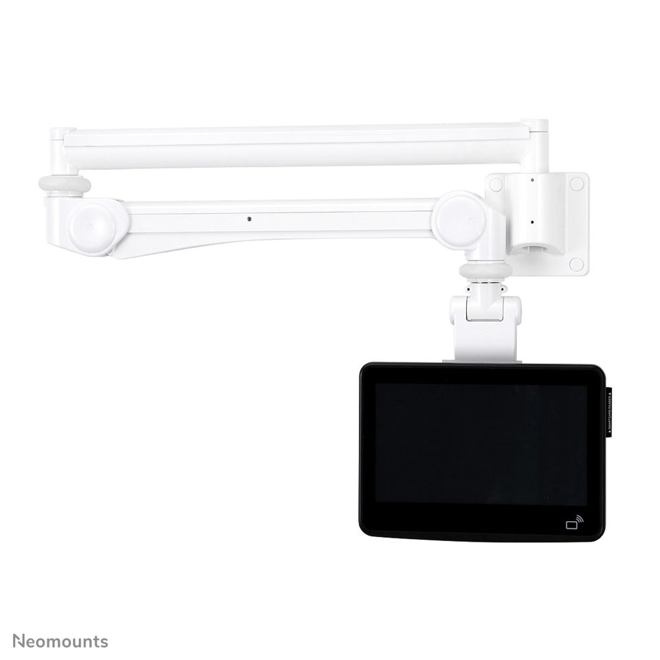 Neomounts FPMA-HAW300 Support mural médical pour écrans 10-24" - H 115-135 cm - Ressort à gaz