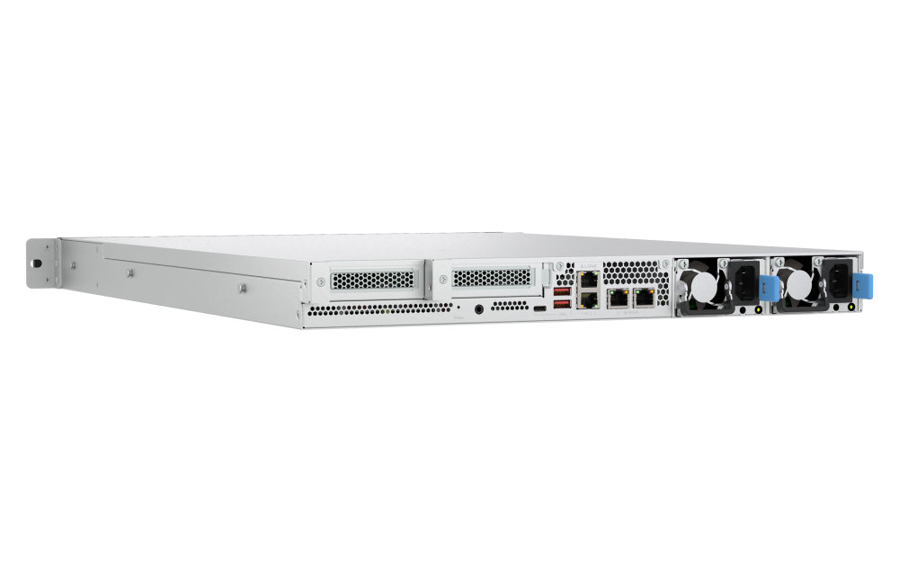 QNAP TS-h1077AFU-R7-32G NAS Rack (1U) AMD Ryzen™ 7 32 GB DDR5 0 TB QNAP QTS Schwarz, Grau