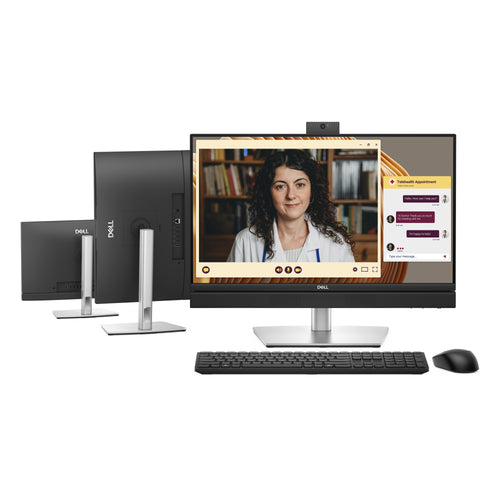 DELL Pro QC24251 Intel® Core™ i5 i5-14500T 61 cm (24") 1920 x 1080 Pixel All-in-One-PC 16 GB DDR5-SDRAM 512 GB SSD Windows 11 Pro Wi-Fi 6E (802.11ax) Schwarz