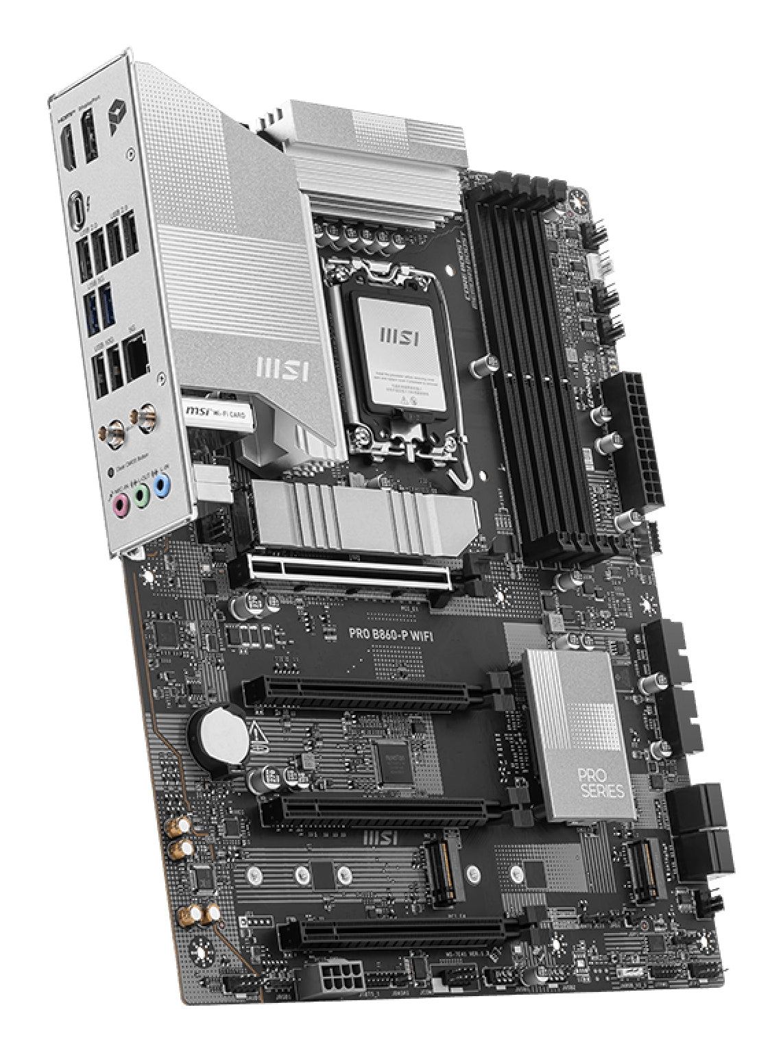 MSI PRO B860-P WIFI Motherboard Intel B860 LGA 1851 (Socket V1) ATX