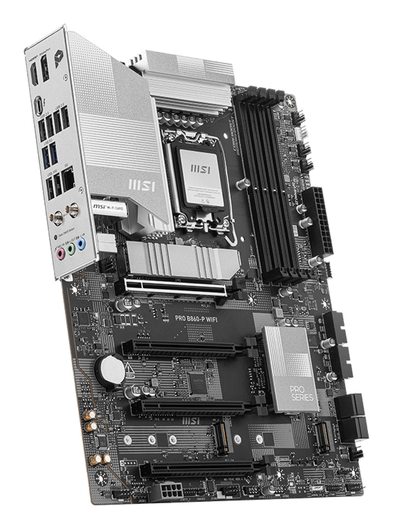 MSI PRO B860-P WIFI Motherboard Intel B860 LGA 1851 (Socket V1) ATX