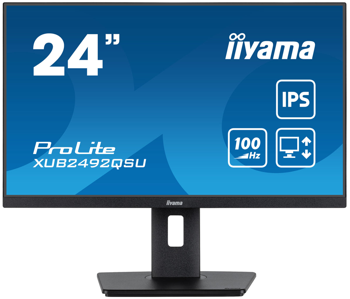 iiyama ProLite XUB2492QSU-B1 Computerbildschirm 60,5 cm (23.8") 2560 x 1440 Pixel Quad HD LED Schwarz