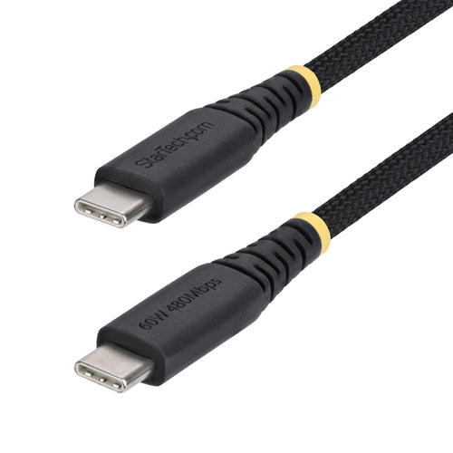 StarTech STARTECH.COM 2m USB-C Ladekabel 60W 3A PD Zweischichtige geflochtene Nylon-TPE-Hulle