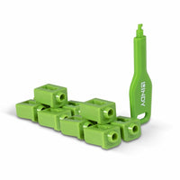 Lindy SFP Port Schlösser grün, 10 Stck + 1 Schlüssel – LINDY SFP Port Schlösser grün, 10 Stck + 1 Schlüssel