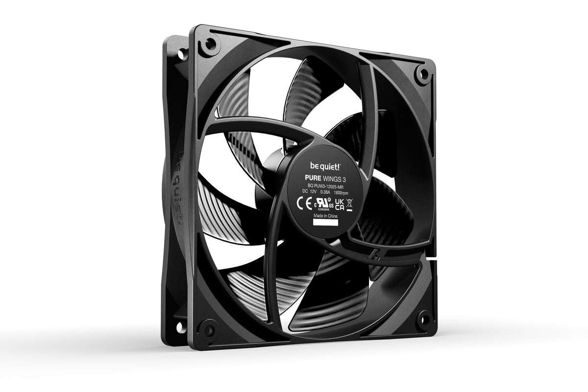 be quiet! Pure Wings 3 120mm Computergehäuse Ventilator 12 cm Schwarz 1 Stück(e)