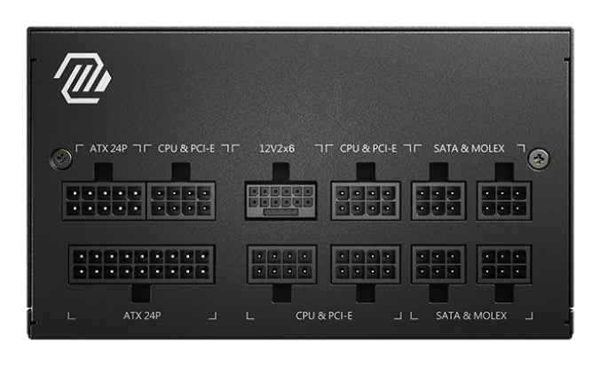 MSI MAG A850GL PCIE5 Netzteil 850 W 20+4 pin ATX ATX Schwarz